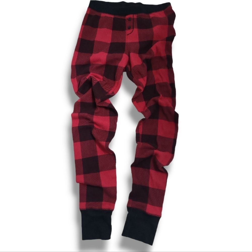 OLD NAVY Red/Black‎ Holiday Plaid Pajama Pant Size XS